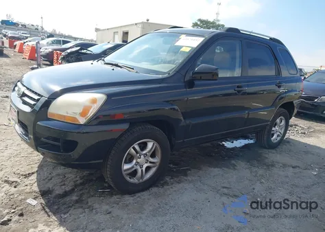 2007 Kia Sportage Ex V6 из США, поврежденный, VIN KNDJF723677316314